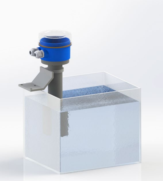 楚一在線濃度分析儀浸入式安裝示意圖